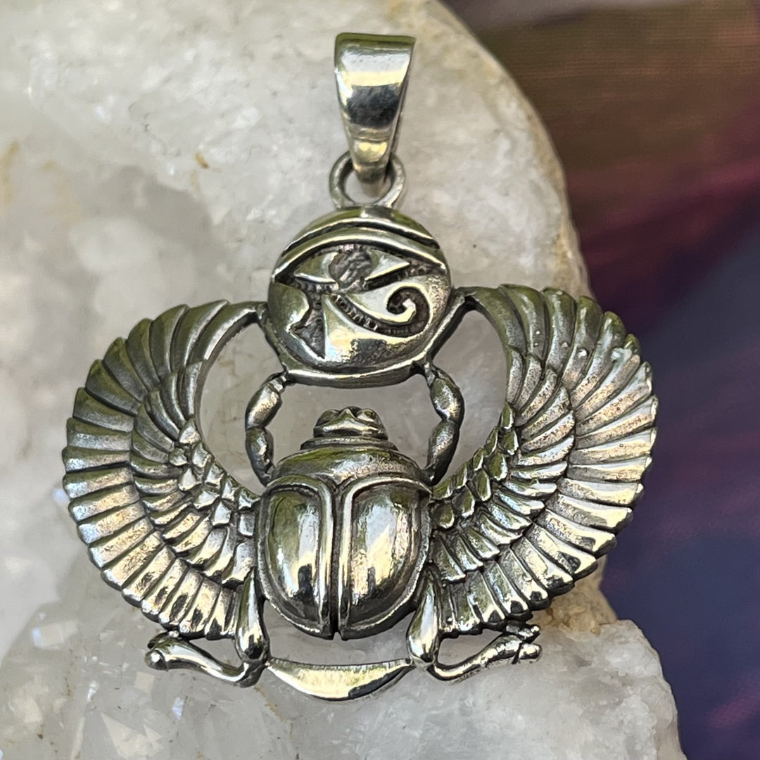 Pendant Winged Scarab 3.8 cm