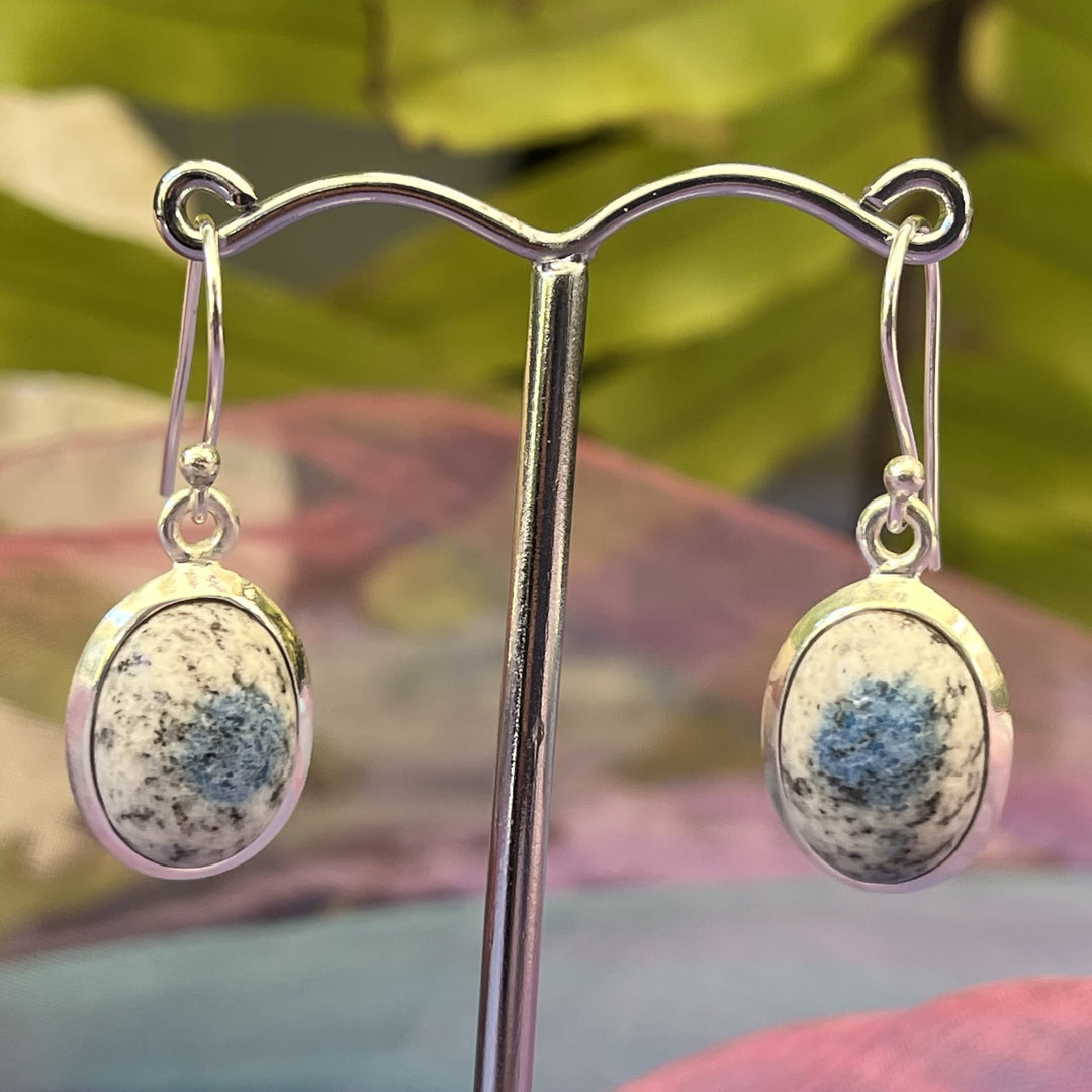 Earrings K2 Oval 3.2 cm