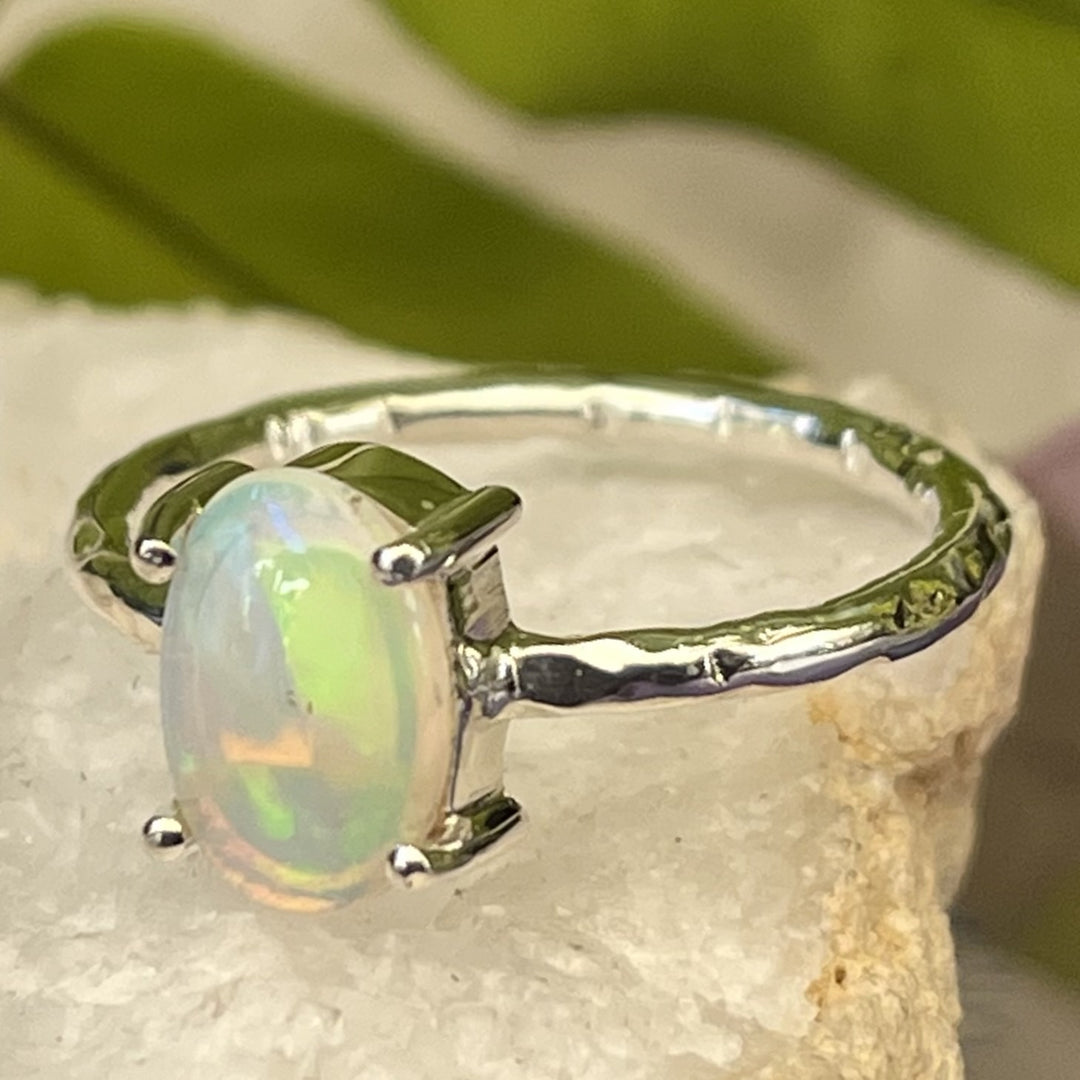 Ring Opal Ethiopian Oval
