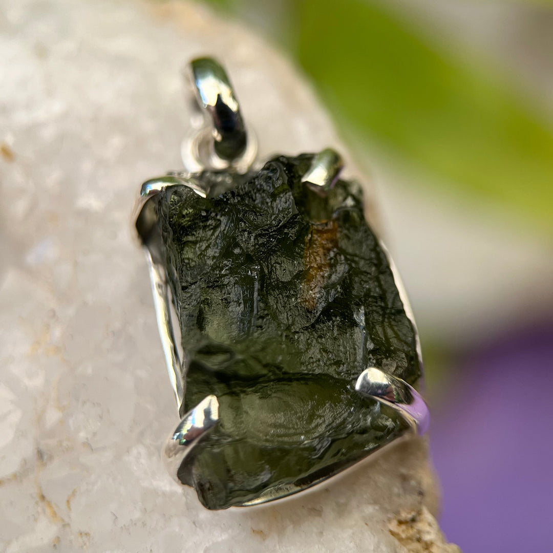 Pendant Moldavite Raw 3.4g