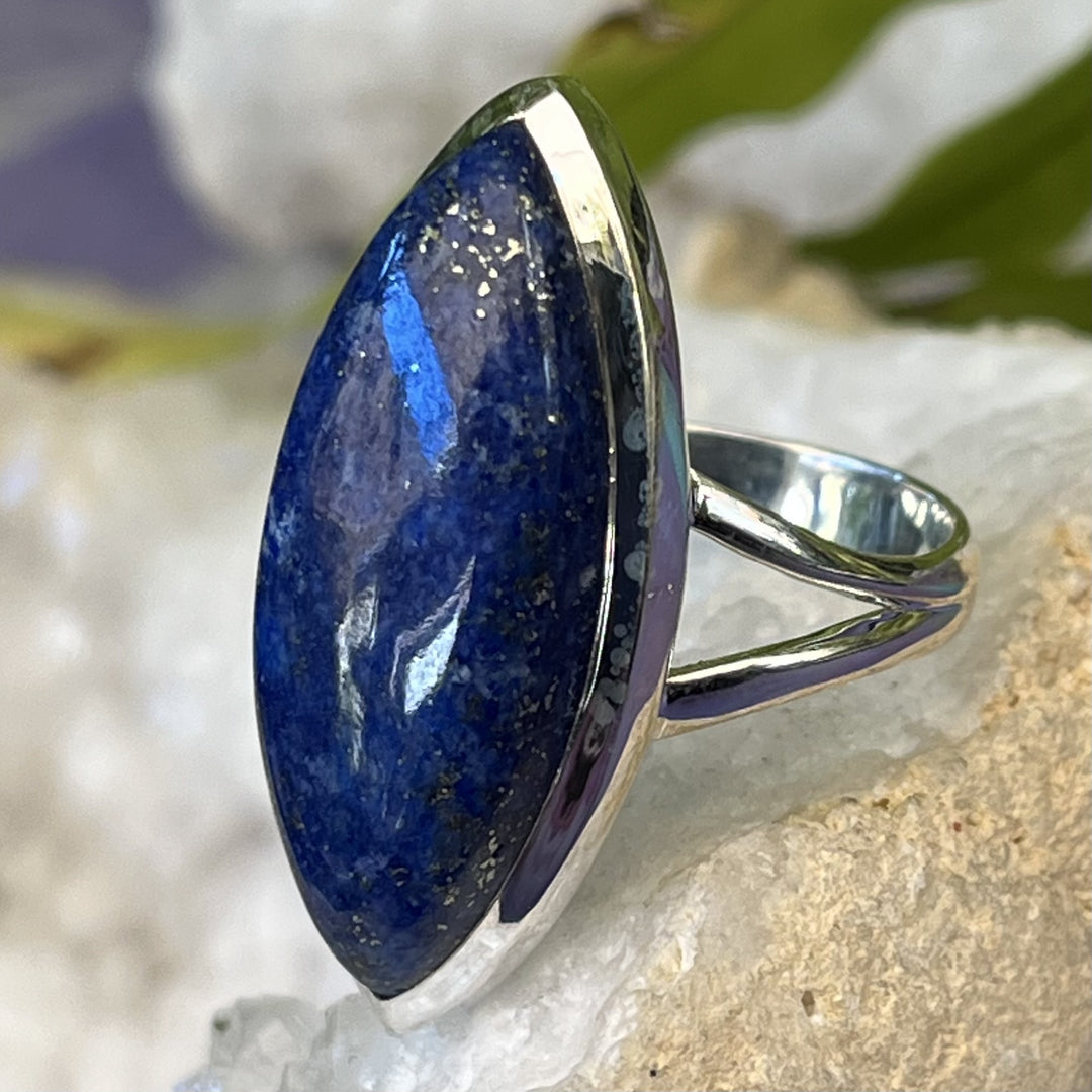 Ring Lapis Marquise 3.0 cm