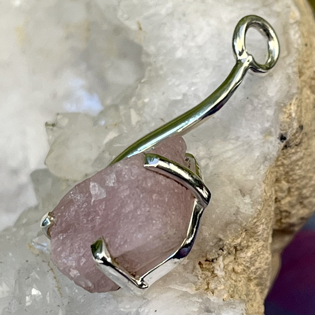 Pendant Morganite Raw 3.6 cm
