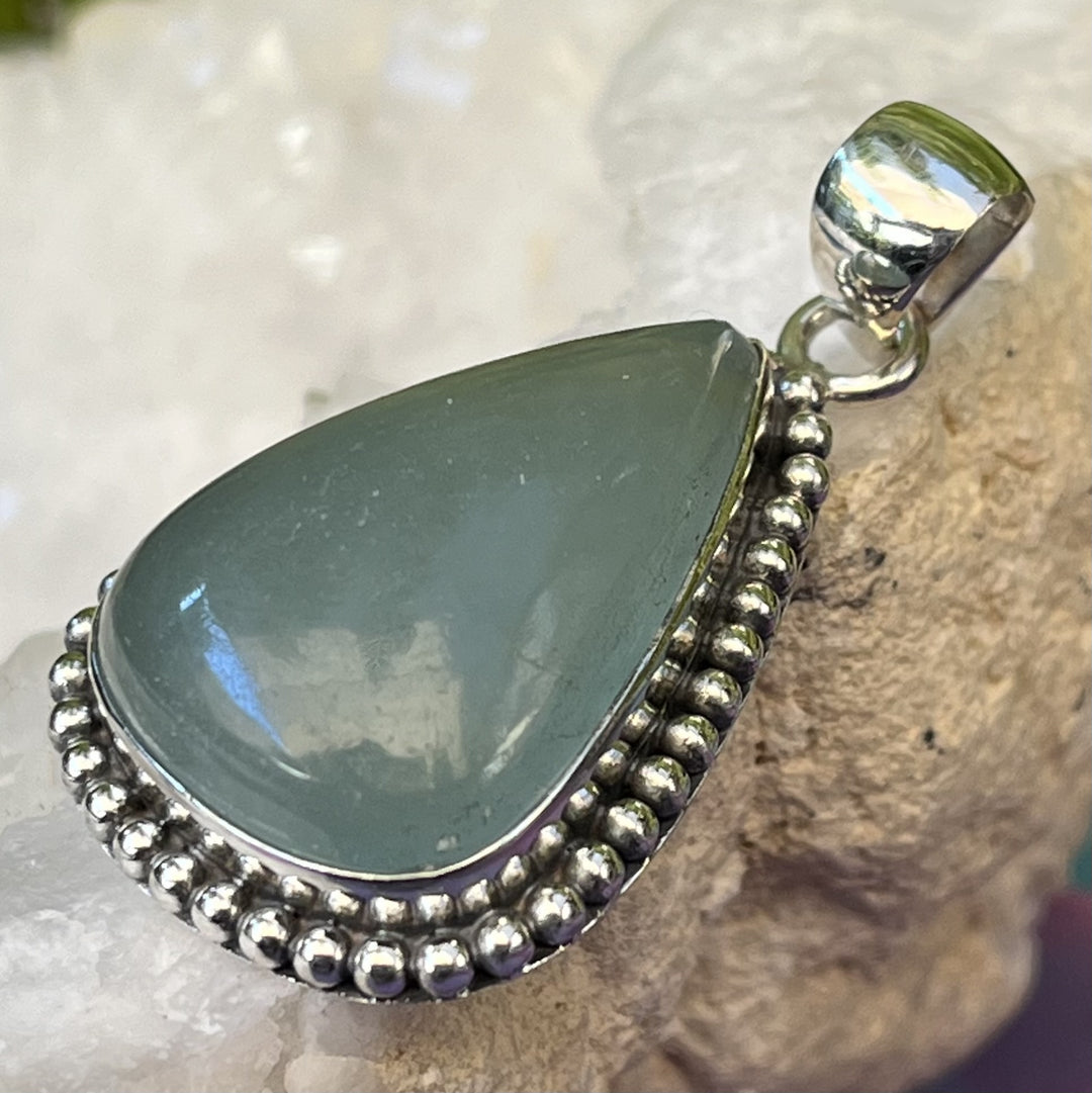 Pendant Celestite Teardrop 4.4 cm