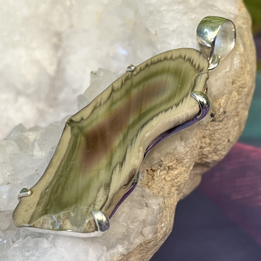 Pendant Imperial Jasper 5.9 cm