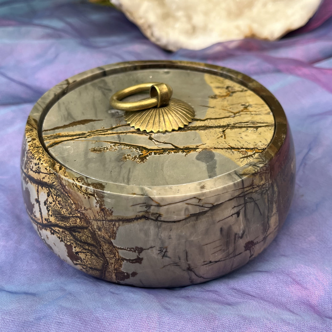 Jar Picture Jasper 11.8 cm