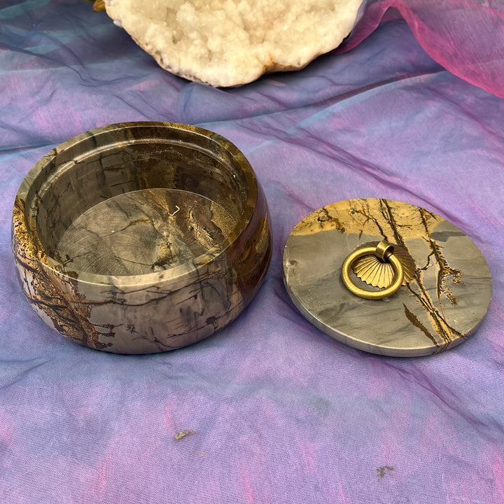 Jar Picture Jasper 11.8 cm
