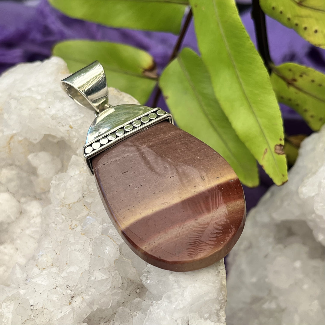 Pendant Chocolate Jasper 6.0 cm
