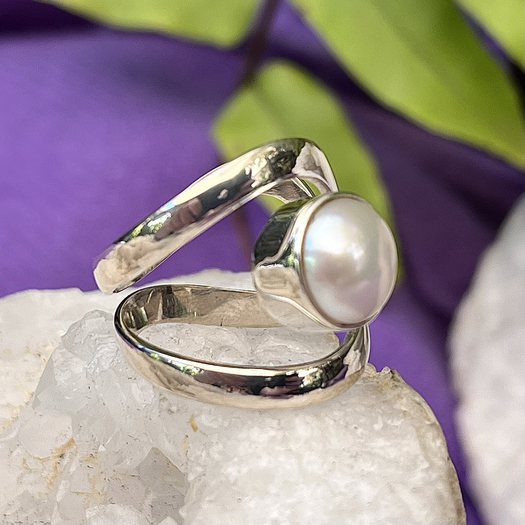 Ring Pearl Sculpture Round 0.8 cm