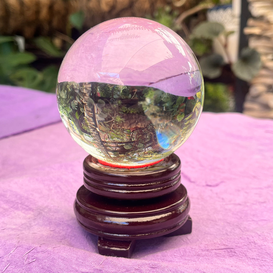 Sphere Austrian Quartz Crystal - IN STORE ONLY