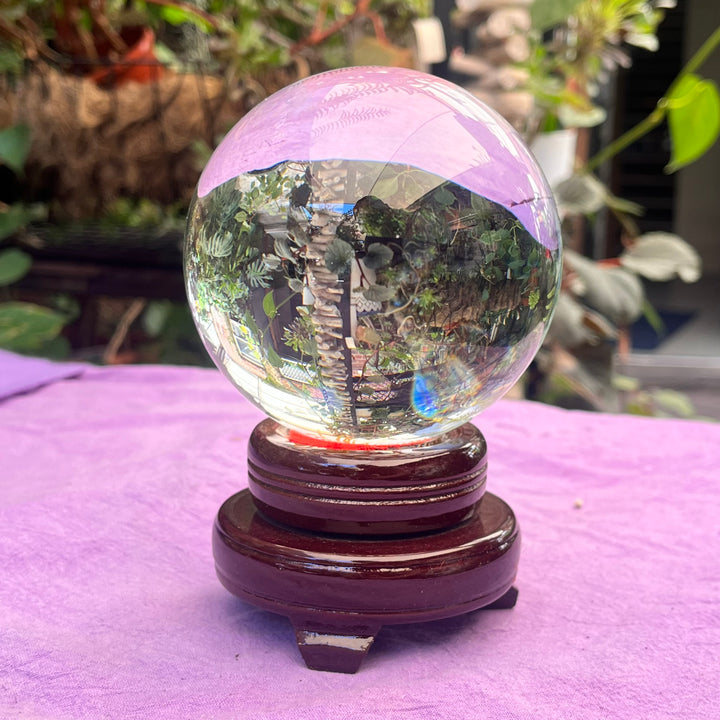 Sphere Austrian Quartz Crystal - IN STORE ONLY