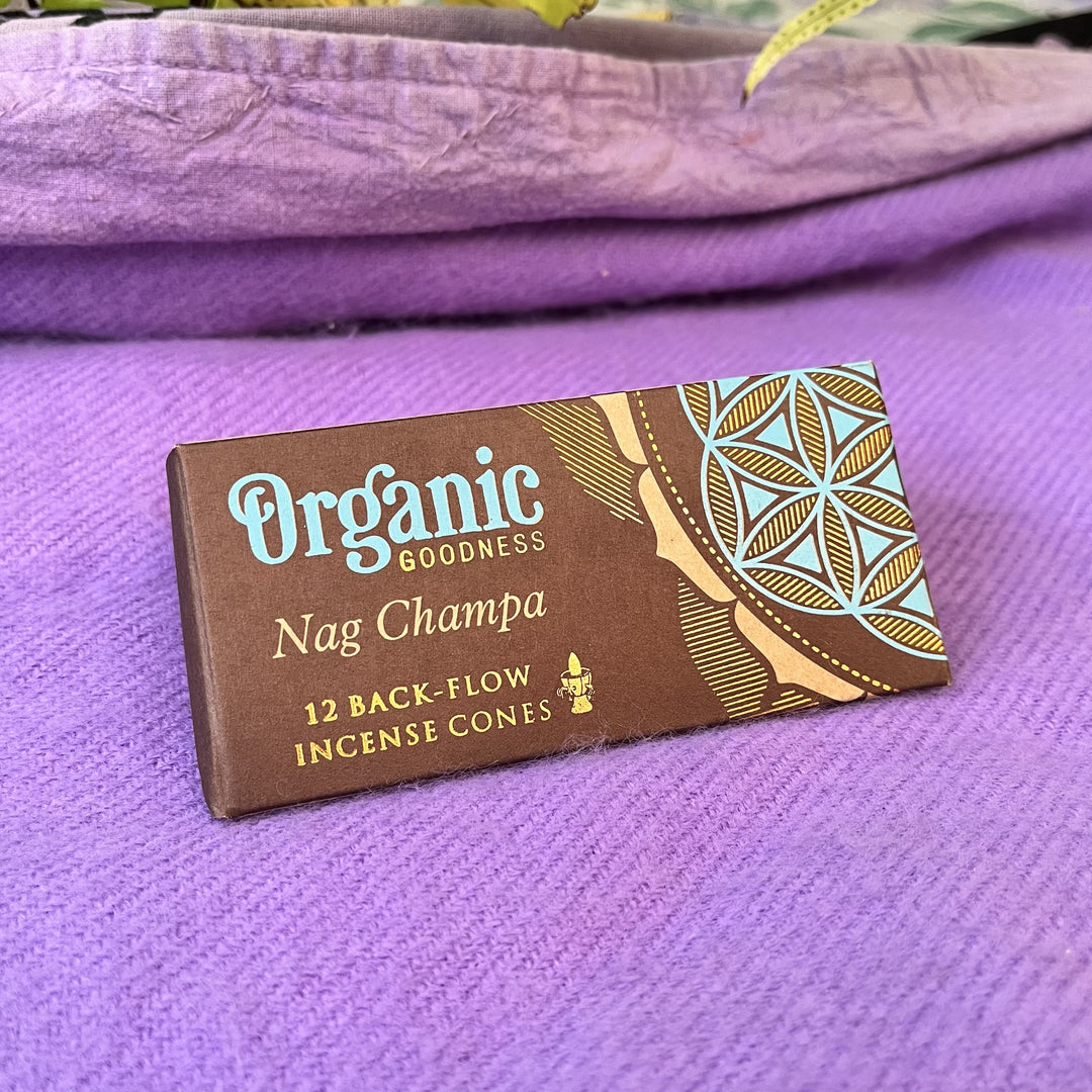 Organic Goodness Nag Champa Backflow Cones