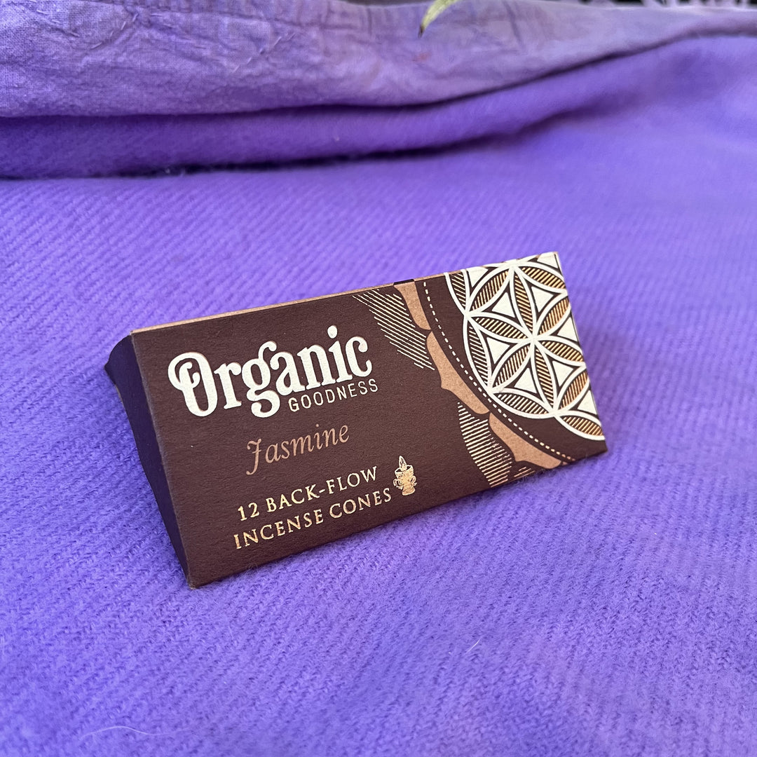 Organic Goodness Jasmine Backflow Cones