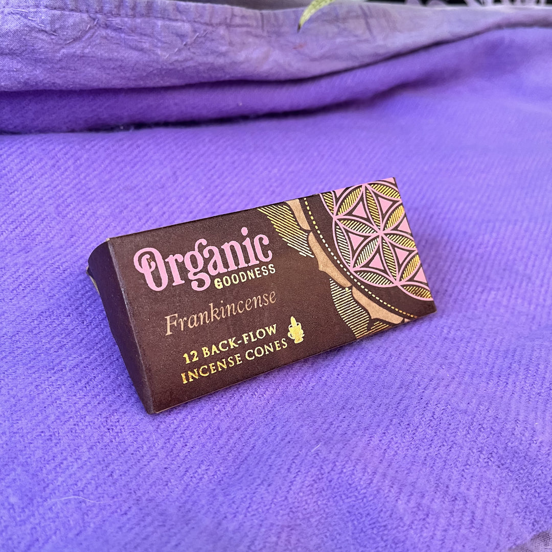 Organic Goodness Frankincense Backflow Cones