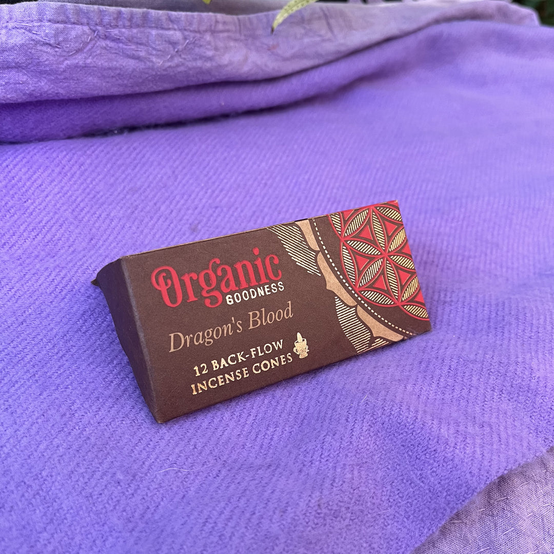 Organic Goodness Dragons Blood Backflow Cones