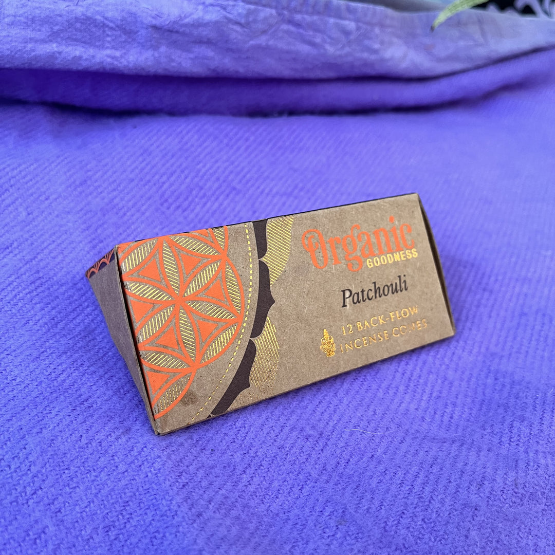 Organic Goodness Patchouli Backflow Cones
