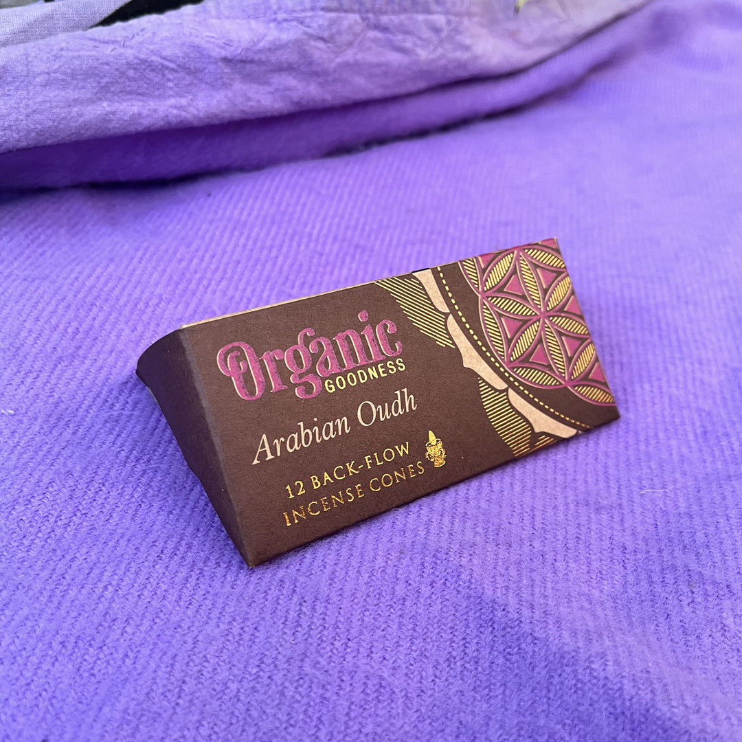 Organic Goodness Arabian Oudh Backflow Cones