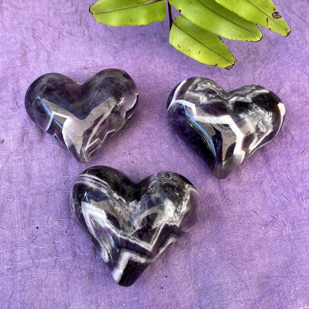 Puff Heart Dream Amethyst