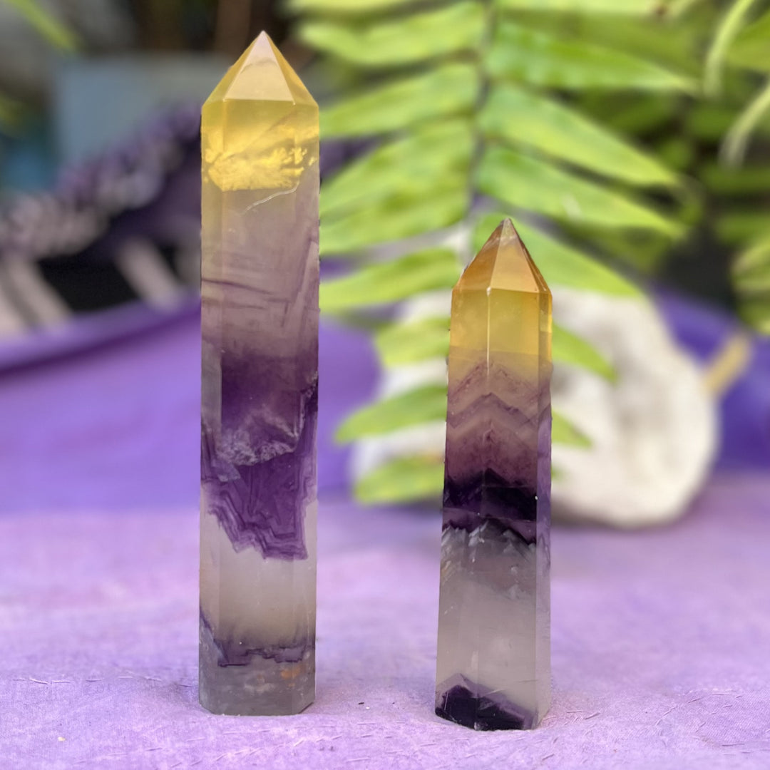 Tower Fluorite Purple Matrix