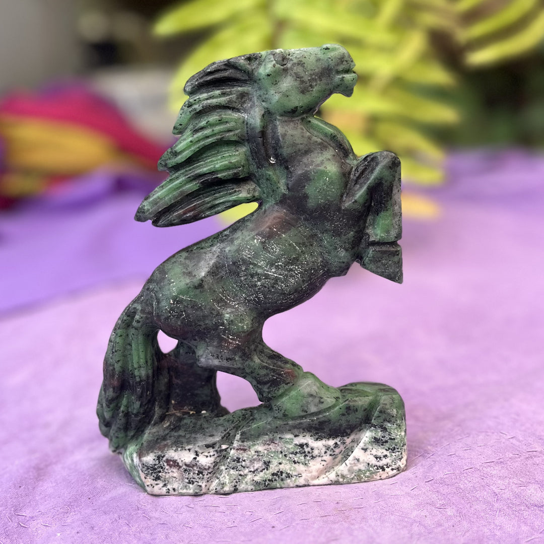 Horse Rearing Ruby Zoisite - Instore Only | Carpe Diem With Remi