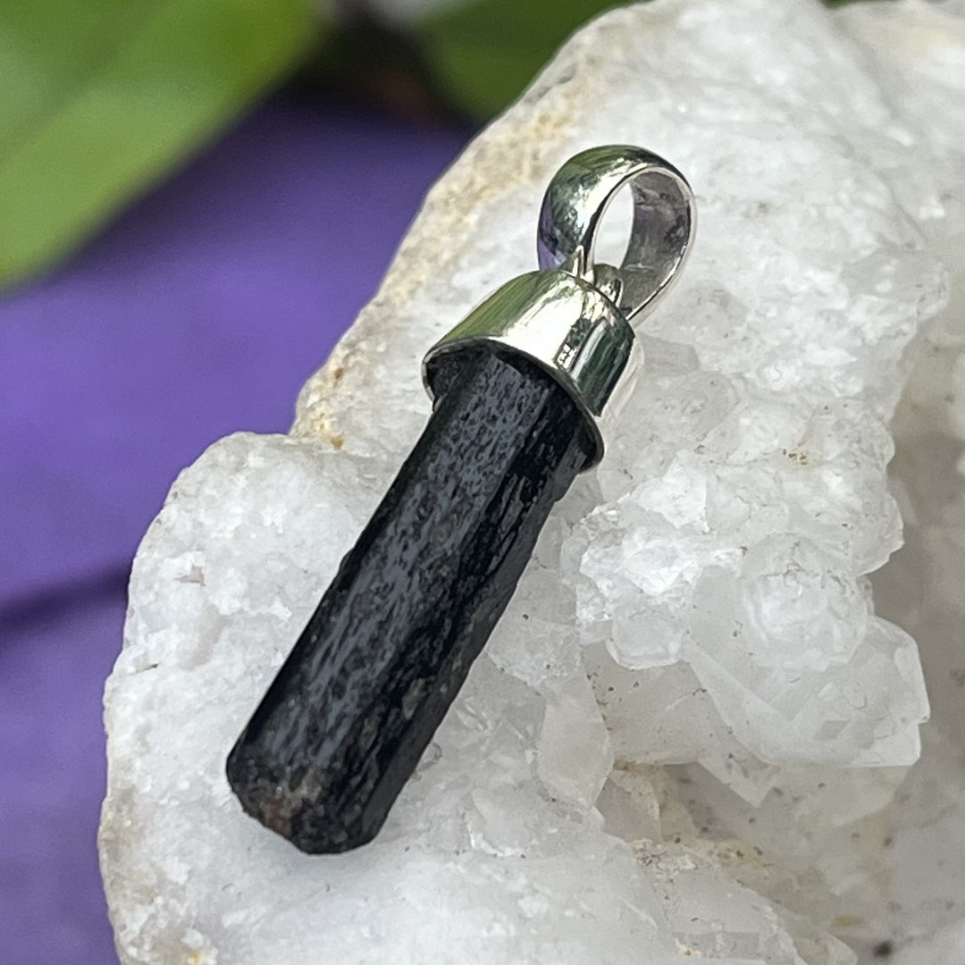Pendant Black Tourmaline Point 3.1 cm