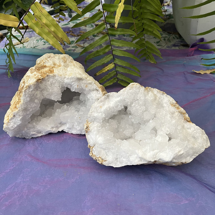 Geode Moroccan Quartz Pair XL | Carpe Diem With Remi