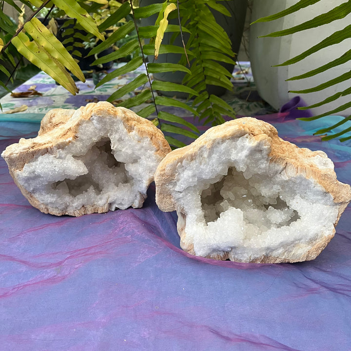 Geode Moroccan Quartz Pair XL | Carpe Diem With Remi