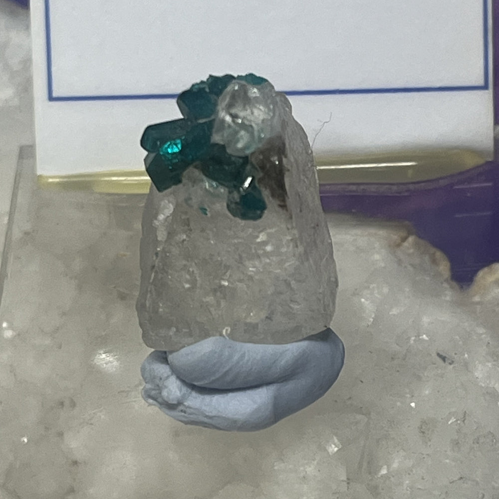 Dioptase Crystal 2 cm | Carpe Diem With Remi