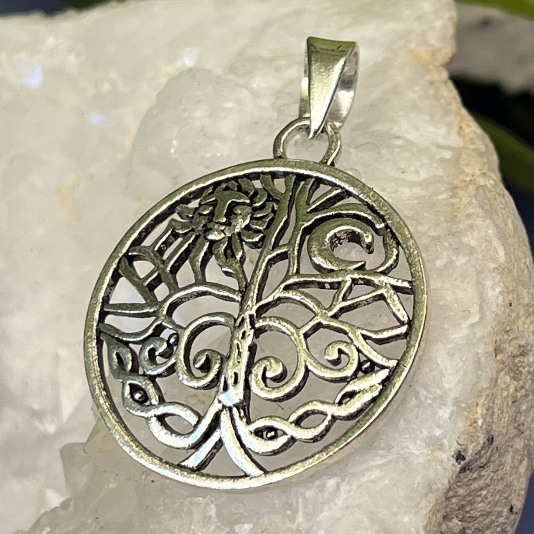 Pendant Tree of Life Round 3.5 cm