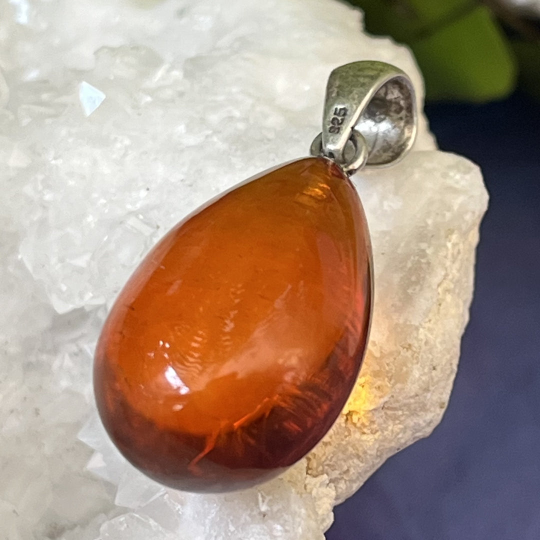 Pendant Teardrop Rounded 3.6 cm