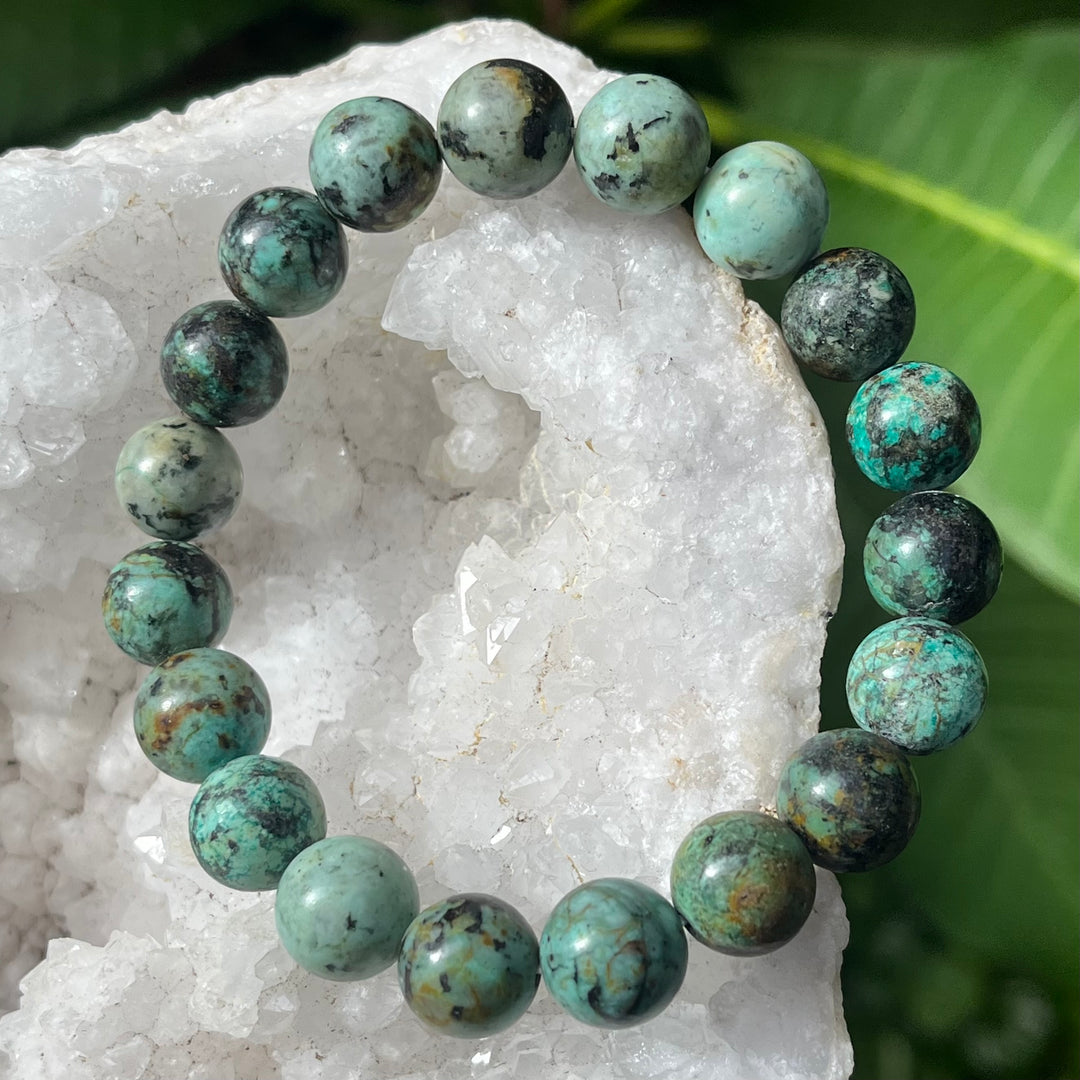 Bracelet Turquoise 10 mm Beads