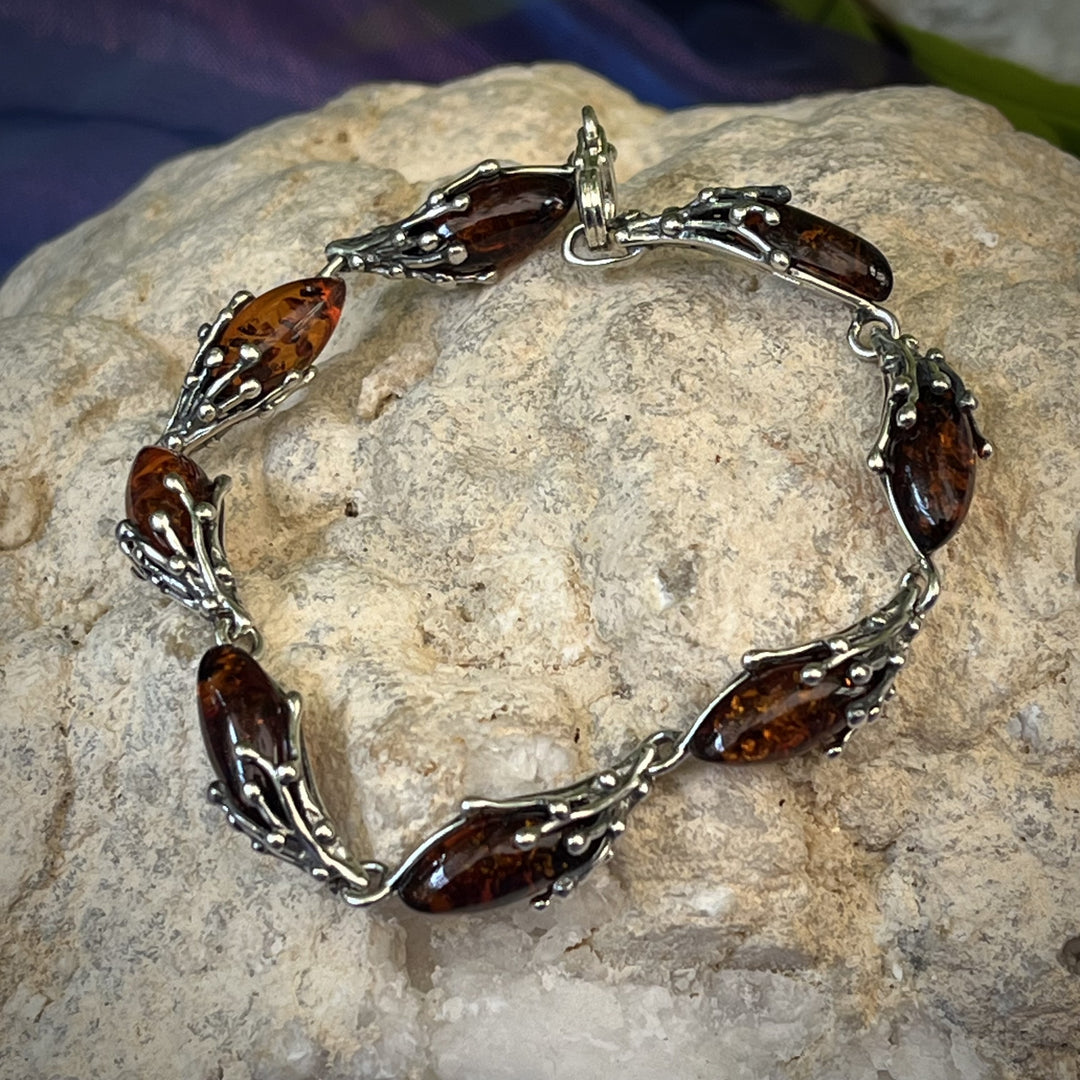 Bracelet Amber Cognac Marquise