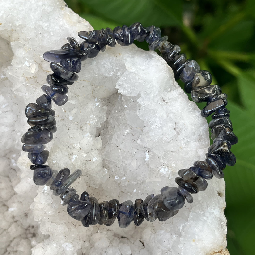 Bracelet Iolite Chip