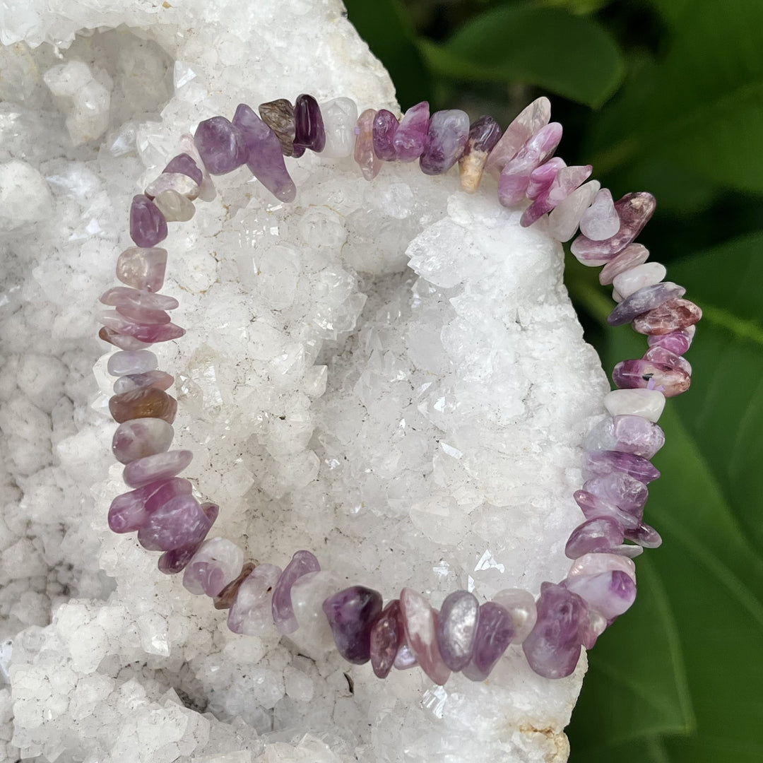 Bracelet Lepidolite Chip