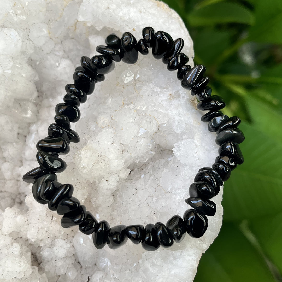 Bracelet Rainbow Obsidian Chip
