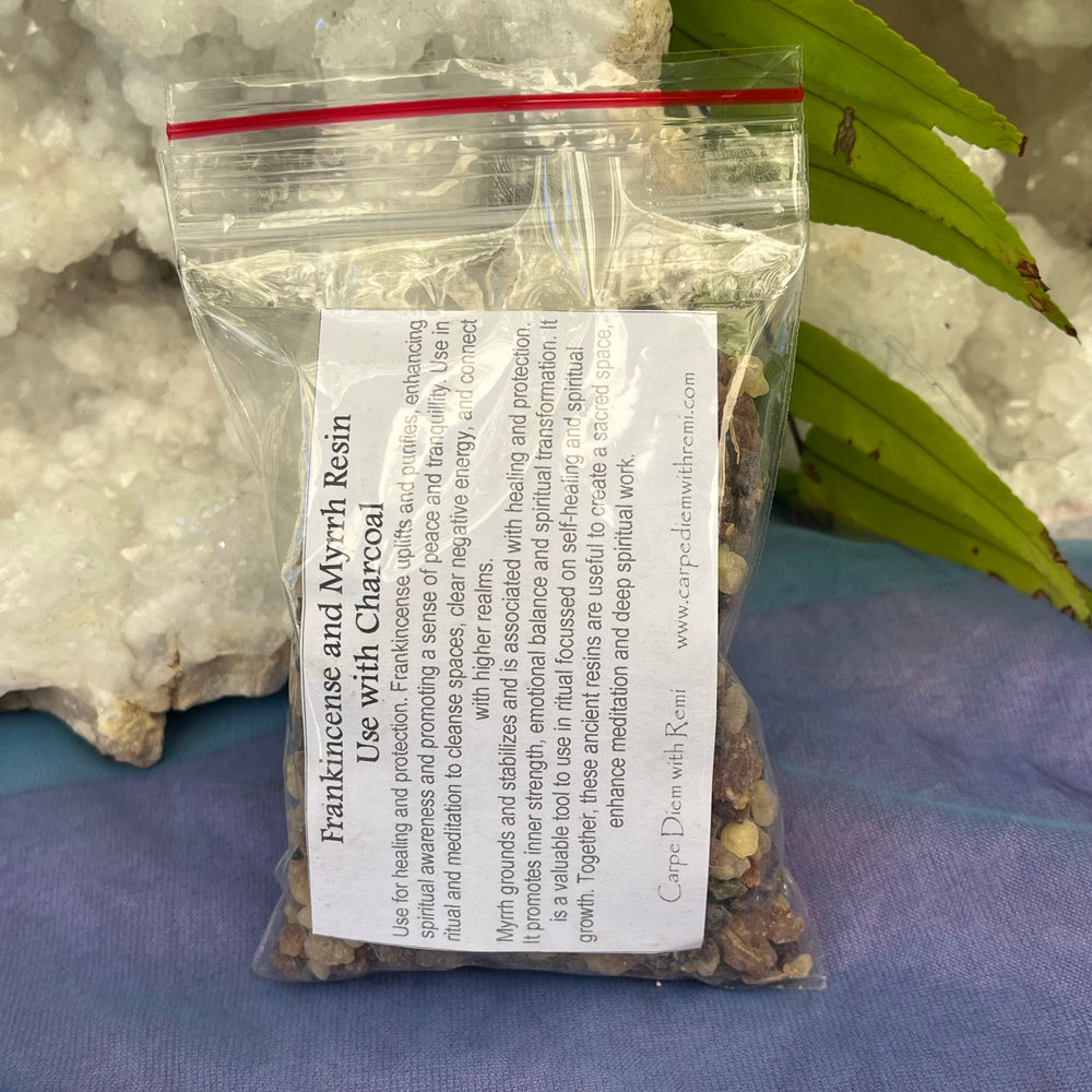 Resin Frankincense and Myrrh Loose 50 Gram | Carpe Diem With Remi