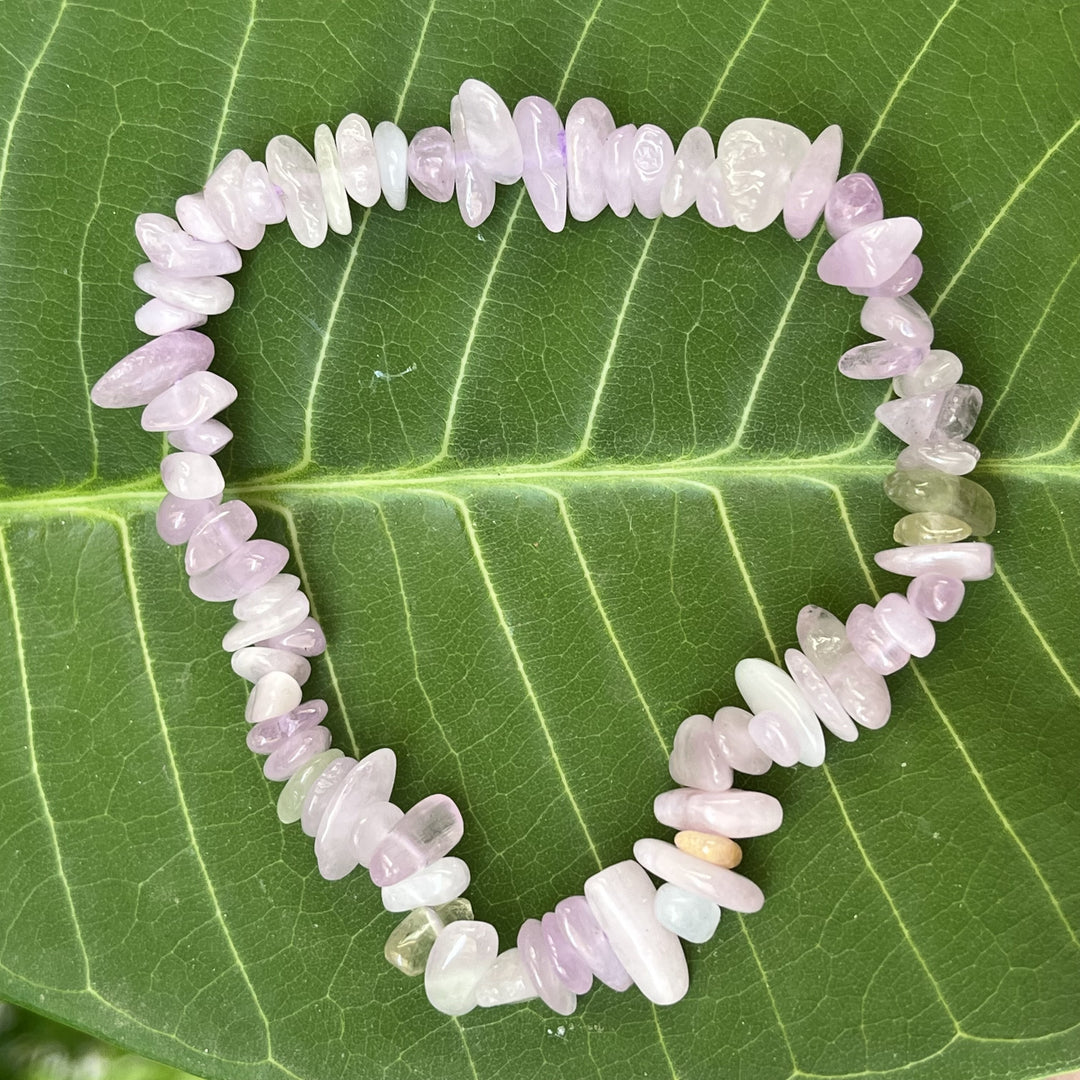 Bracelet Kunzite Chip