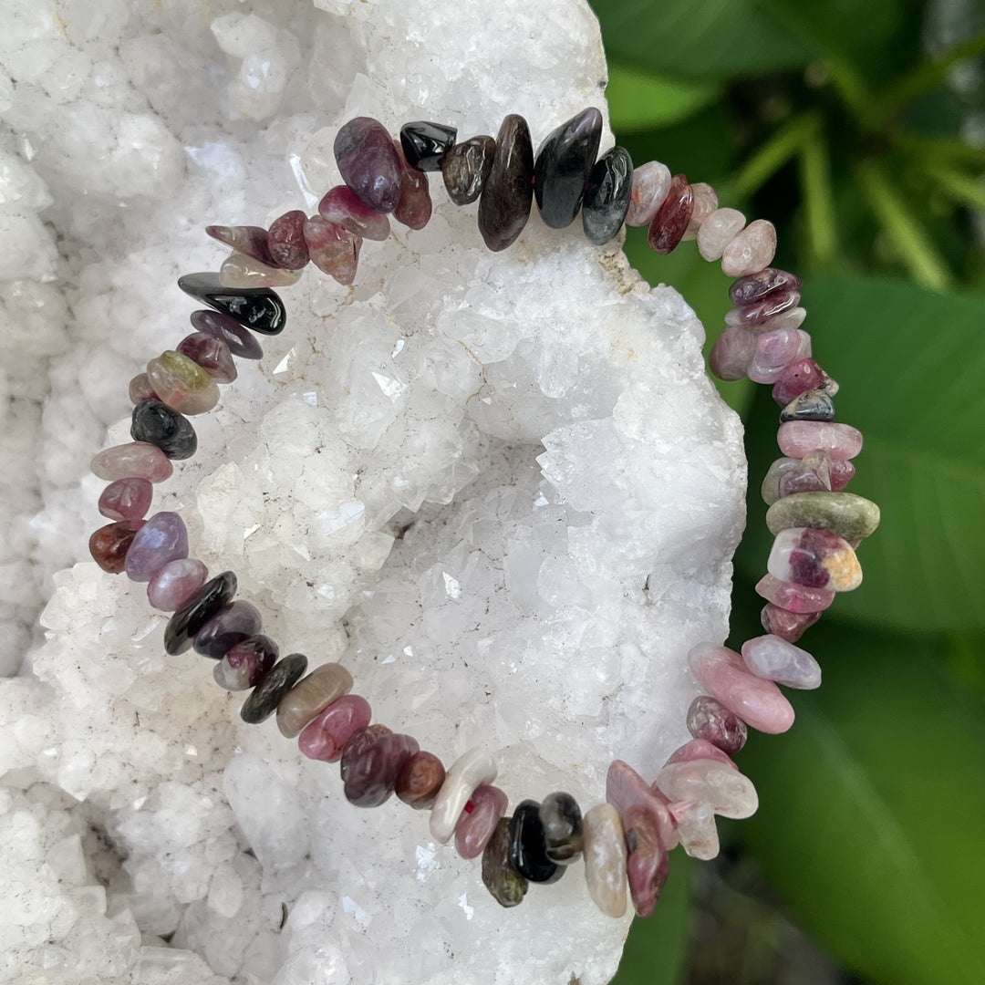 Bracelet Tourmaline Mixed Chip