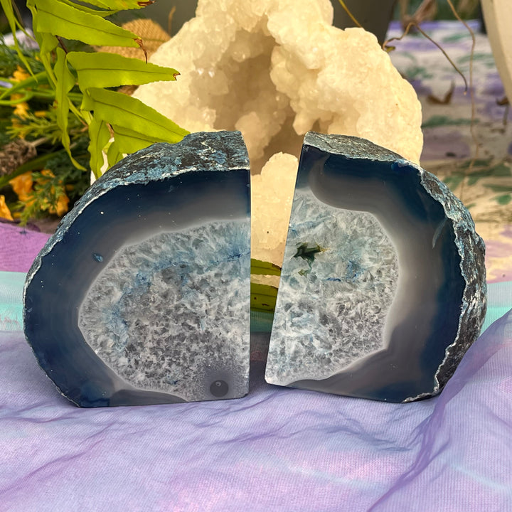 Bookends Agate Pair | Carpe Diem With Remi