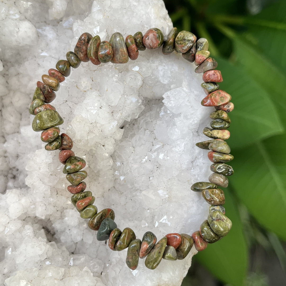 Bracelet Unakite Chip