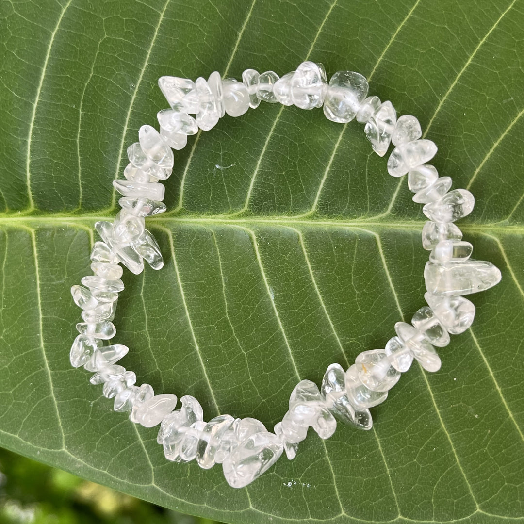 Bracelet Clear Quartz Chip