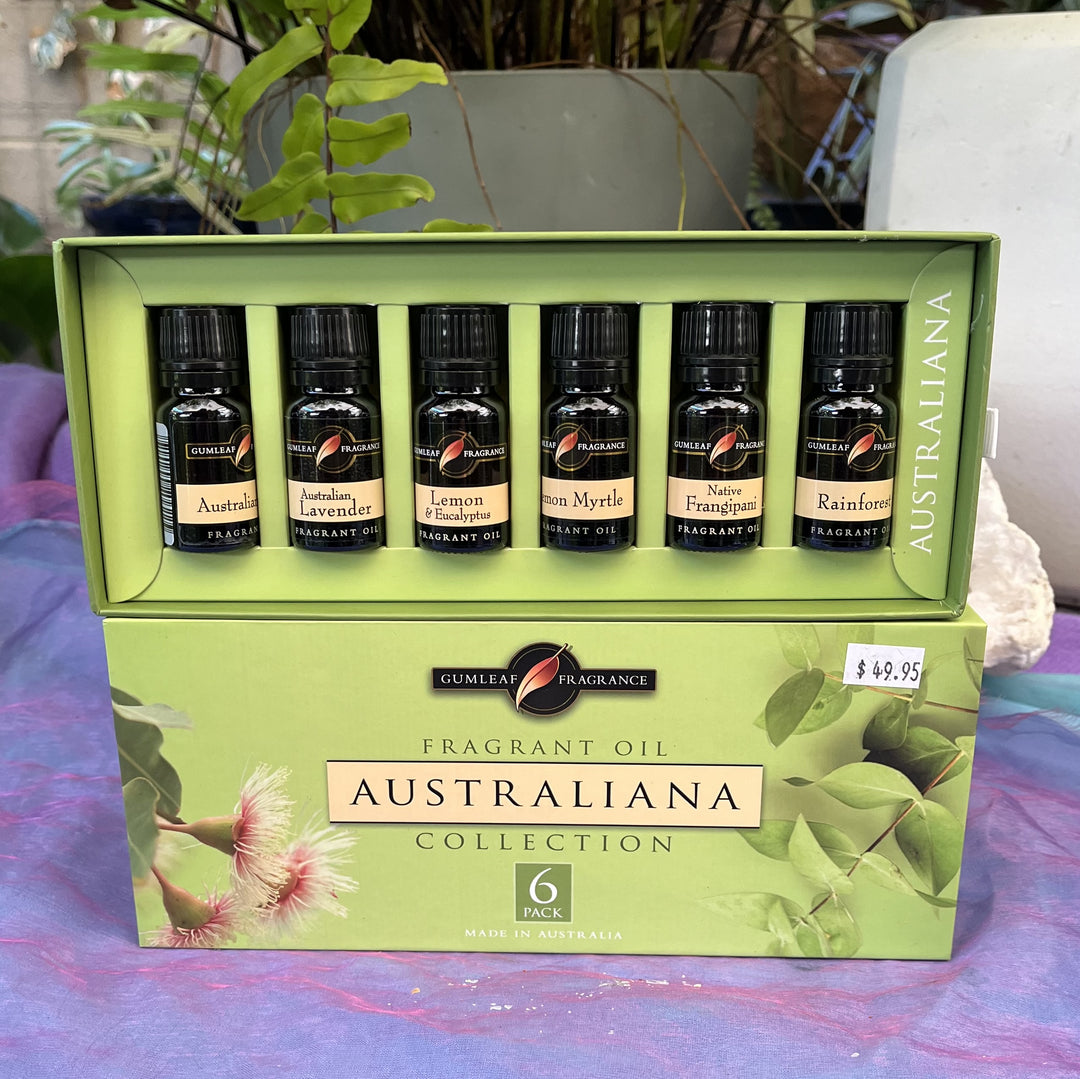 Australian Gumleaf Fragrant Oil Box Set 6 Pack