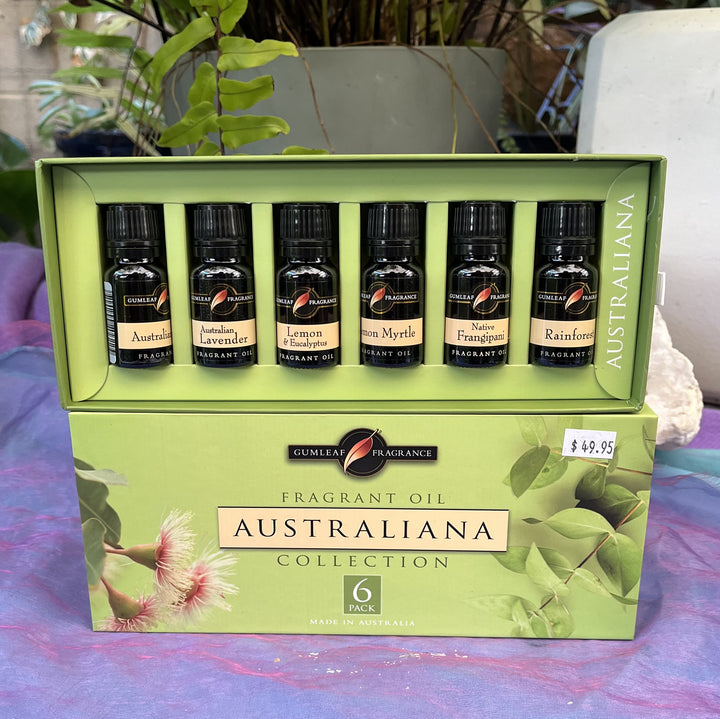 Australian Gumleaf Fragrant Oil Box Set 6 Pack
