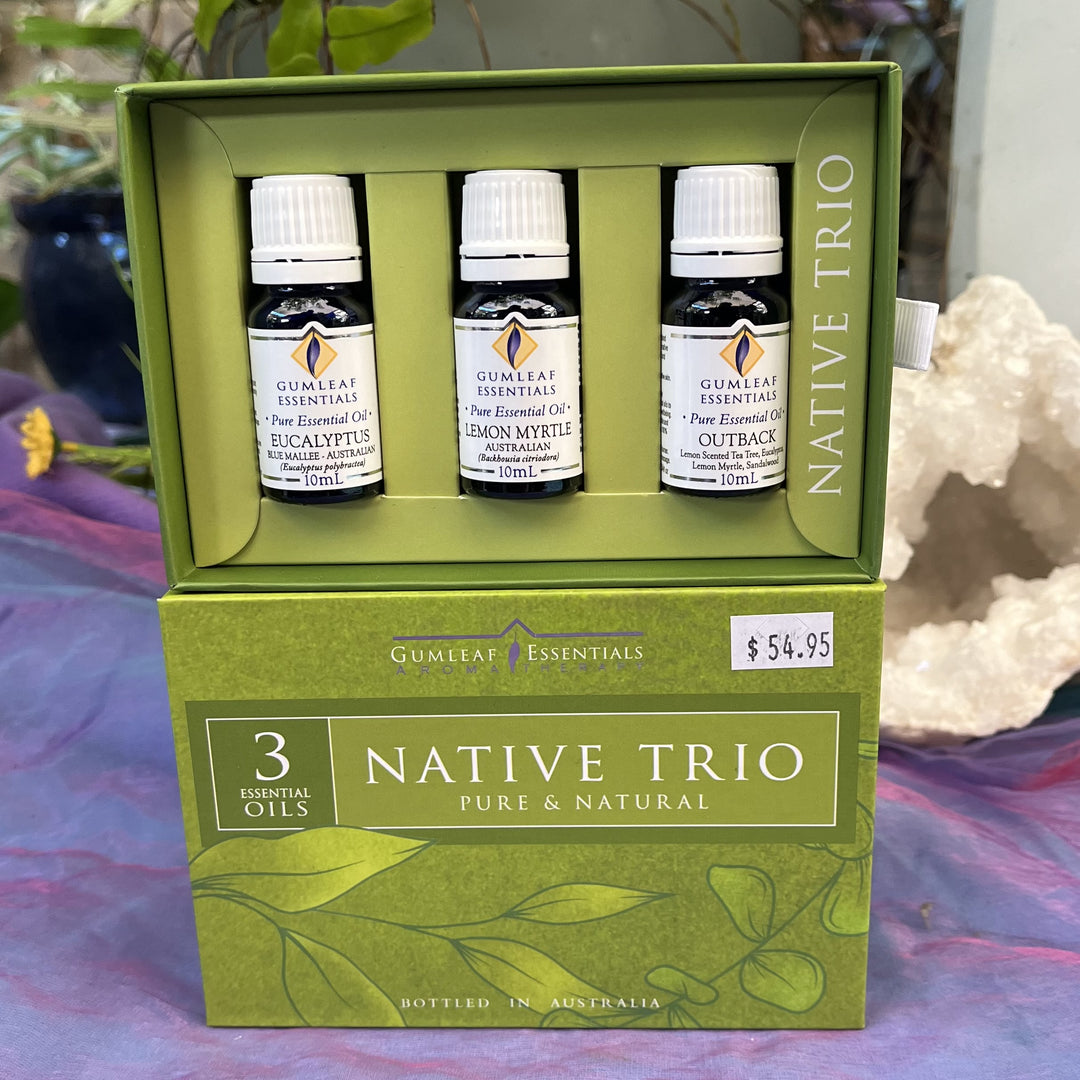 Native Trio Essential Oil Box Set