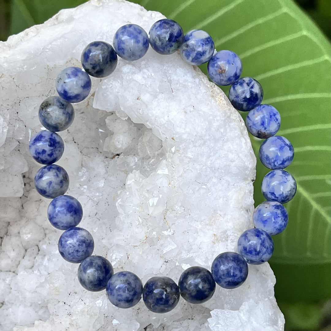 Bracelet Dumortierite 8mm Beads
