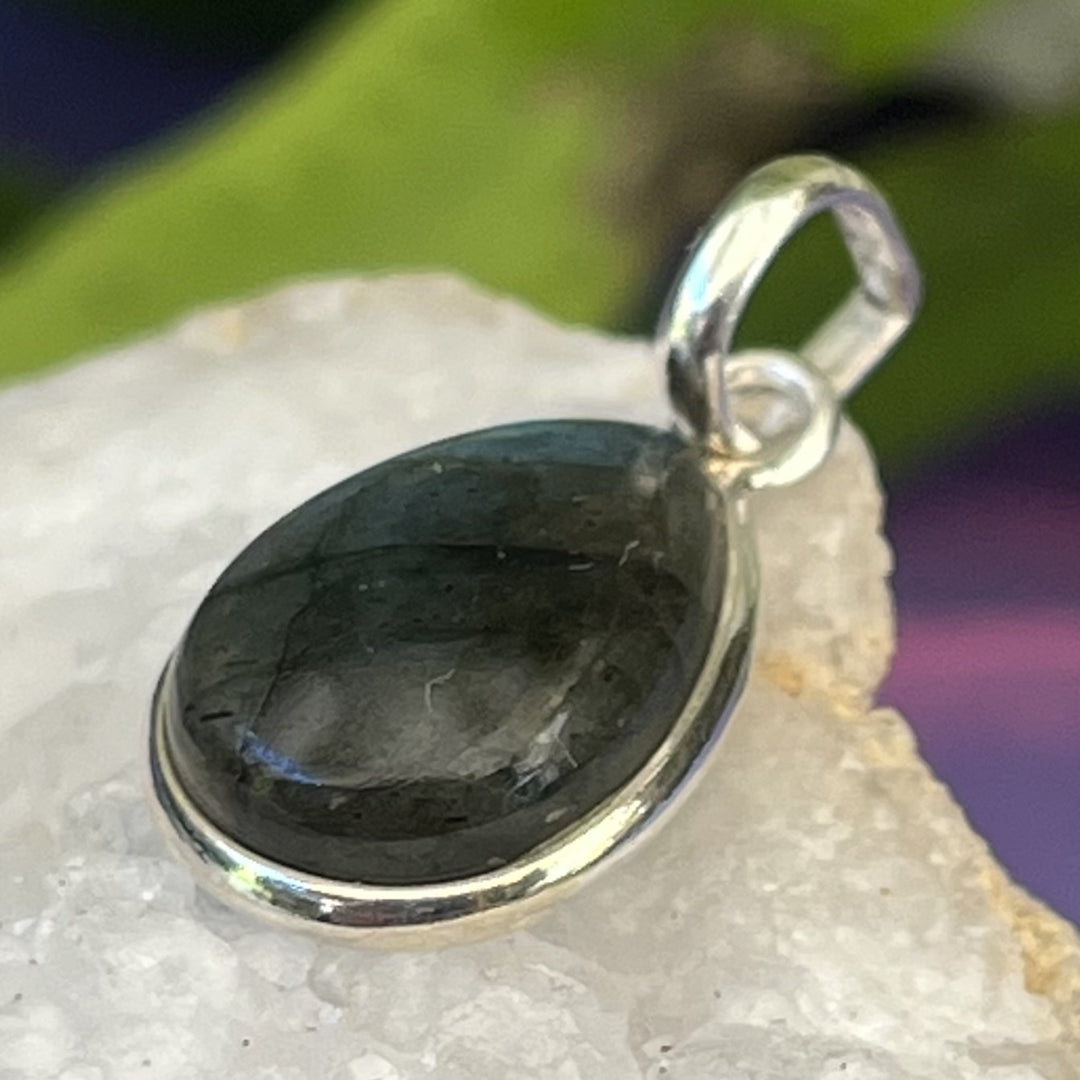 Pendant Labradorite Teardrop 2.5 cm