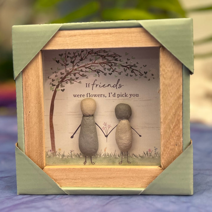 Plaque Stone People 12 cm | Carpe Diem With Remi