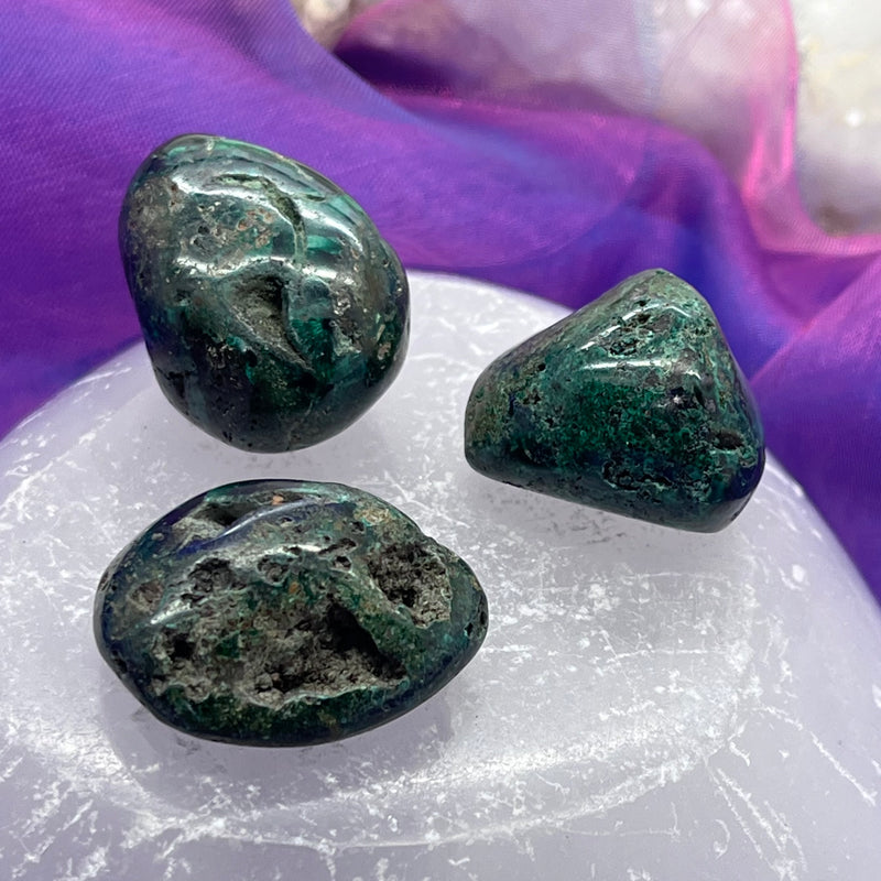 Azurite Malachite Tumble Stone