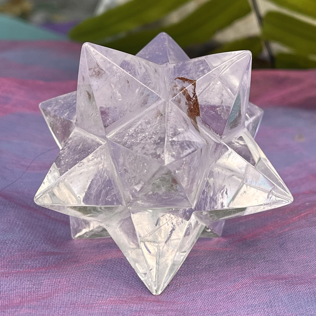 Merkaba Clear Quartz Large 6.5 cm