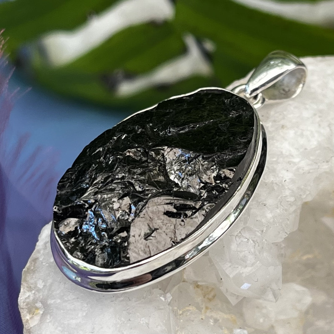 Pendant Shungite Royal Noble Oval 4.3 cm