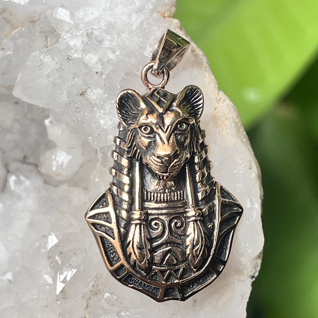 Pendant Bronze Bastet 3.9 cm | Carpe Diem With Remi